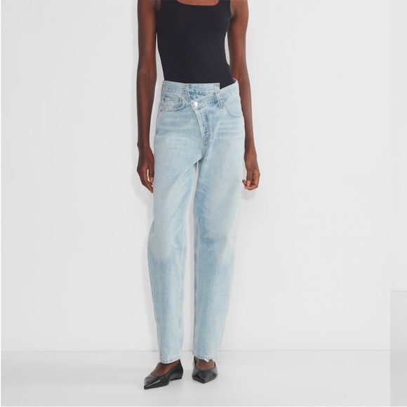 AGOLDE Criss Cross Denim Jeans - Picture 3 of 15